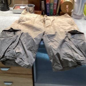 Nautica Men's Tan Cargo Shorts